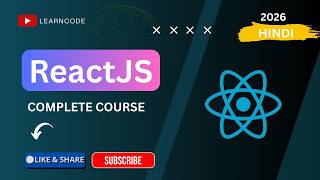 ReactJS Complete Course In HIndi In 2026 | | Learn ReactJS 2026