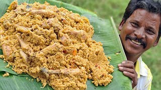 சம்பா கோதுமை ரவை நாட்டுகோழி  பிரியாணி | Broken Wheat  Country Chicken Biriyani | PARAMBARIYA SAMAYAL screenshot 4