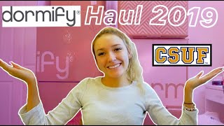 $1000 DORMIFY HAUL!!! CSUF DORM DECOR! PLUS Discount code!!