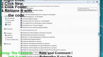 How to get Godmode on Windows Vista / Windows 7 HD[FastGuide]