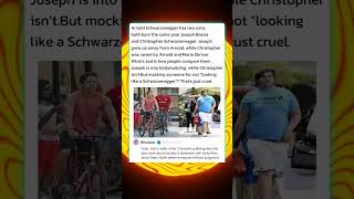 Celebrity Arnold Schwarzenegger has two sons both born the same year Joseph Baena & Christopher Schwarzenegger Wealth