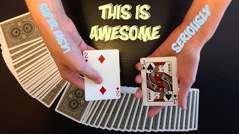 Super Easy Yet POWERFUL Card Trick Performance And Tutorial!