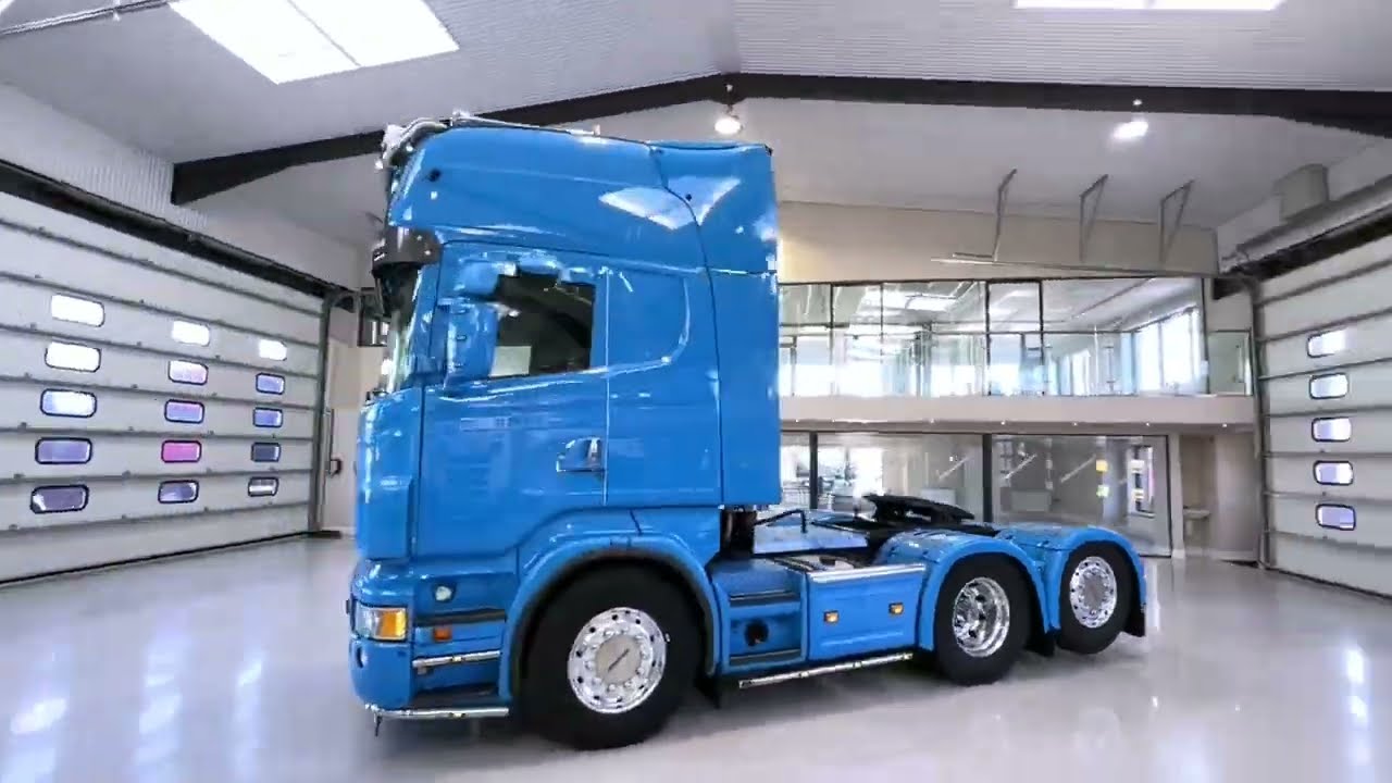 Scania R580 V8 Topline + Som - MixMods