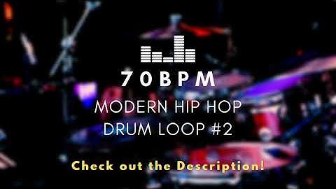 Modern Hip Hop #2 Drum Loop 70 BPM Practice Tool + Free Download