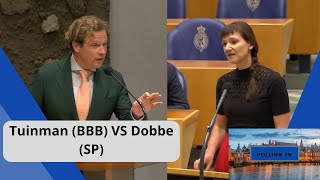 Tuinman (BBB) VS Dobbe (SP): "Dit is WENSDENKEN, HAMAS wil geen VREDE maar OORLOG!"