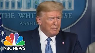 Trump: Economy 'May Be' Heading Toward Recession Due To Coronavirus | NBC News