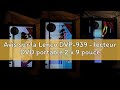 Avis sur la Lenco DVP-939 - lecteur DVD portable 2 x 9 pouces avec 2 casques et 2 supports d'appui-t
