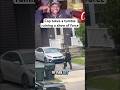 Cop takes a tumble ruining a show of force! #crime #fyp #trending #police #viral #funny