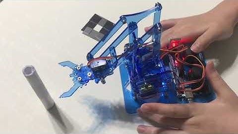 arduino機械手臂成果：操作演示