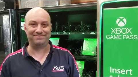Custom Vending Machine: Microsoft XBOX Game Pass