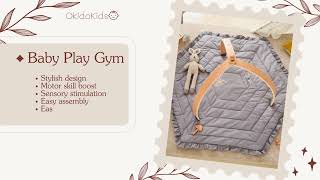 Unleash Creative Play with Our Wooden Baby Play Gym