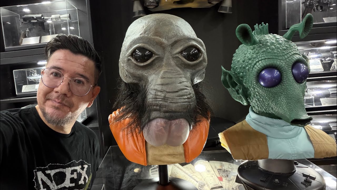 Полноразмерная копия бюста Человека-моржа из «Звездных войн» от компании Regal Robot.