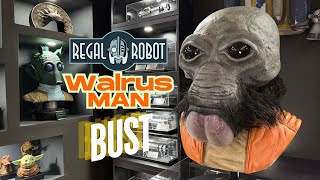 Life Size Walrus Man Star Wars bust replica by Regal Robot