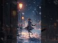 ゆきのひかりで踊りたい｜雪に反射した光が、心を自由にしてくれた夜【アニメ風ショート×冬×ダンス×光】