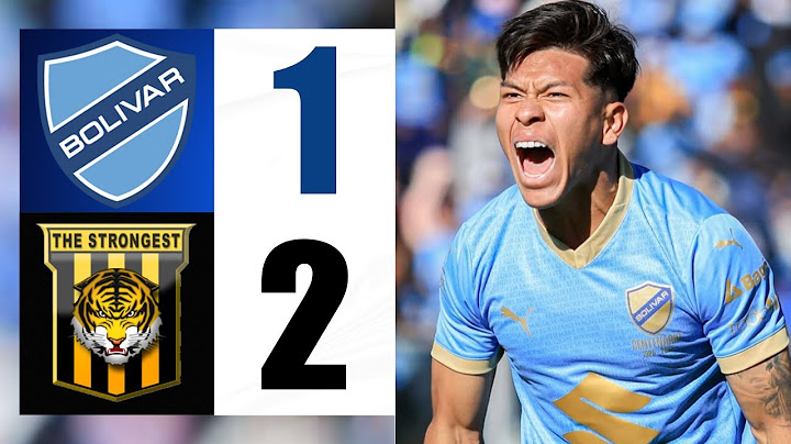 CLUB BOLIVAR 1 - 2 THE STRONGEST |RESUMEN Y GOLES| JORNADA 11 DIVISIÓN PROFESIONAL FUTBOLISTA ZURDO