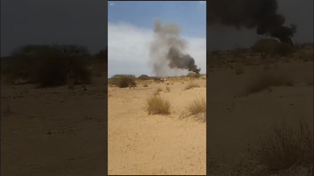 جانب من معارك اليوم ضد الجيش المالي المدعوم بالفيلق الإفريقي | جبهة تحرير أزواد FLA