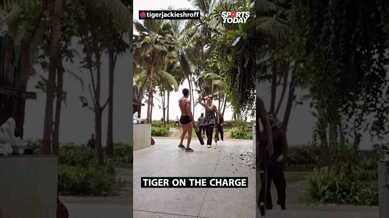 Tiger Shroff plays cricket with Akshay Kumar  | Sports Today