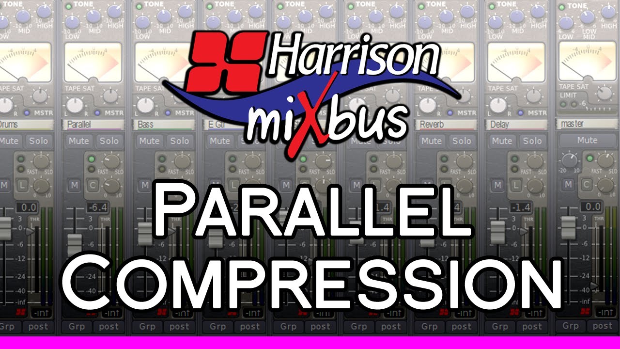 Mix Tips - Parallel Compression in Mixbus (v2,3,4) - YouTube