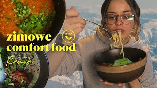 CAŁY DZIEŃ JEDZENIA 🍲 | proste, wegańskie comfort food | ramen