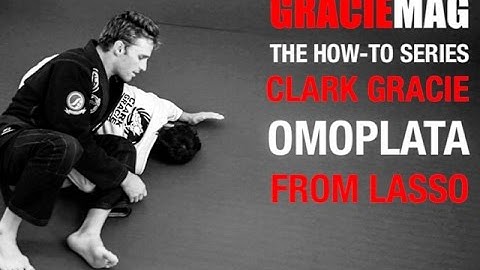 HOW-TO: Clark Gracie teaches a way to attack the omoplata from the lasso guard