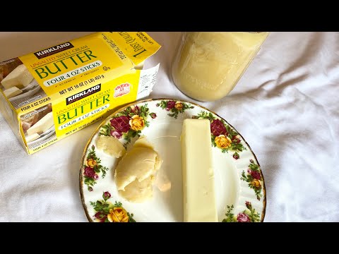 اسهل طريقه لعمل السمنه يا صفايح الزبده السايحه يا براميل القشطه النايحه مطبخ سموره سمر السحراوي