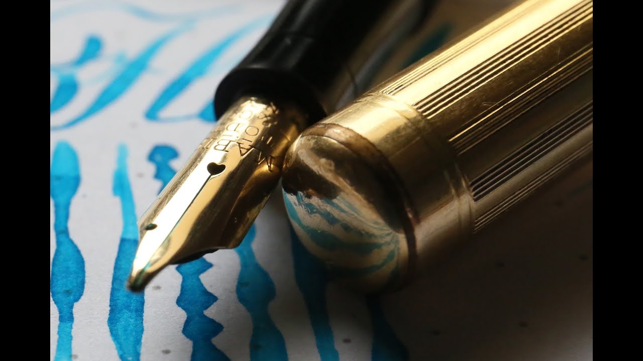 Rare Vintage Mabie Todd & Co. "Swan" with a Flexible Italic Nib