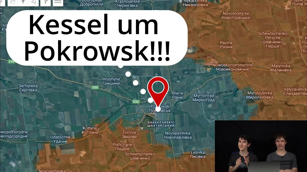 Kessel bei Pokrowsk - Detailreiche Frontanalyse des Ukrainekrieges 001