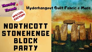 Northcott Stonehenge Block Party - Hyderhangout Quilt Fabric & More