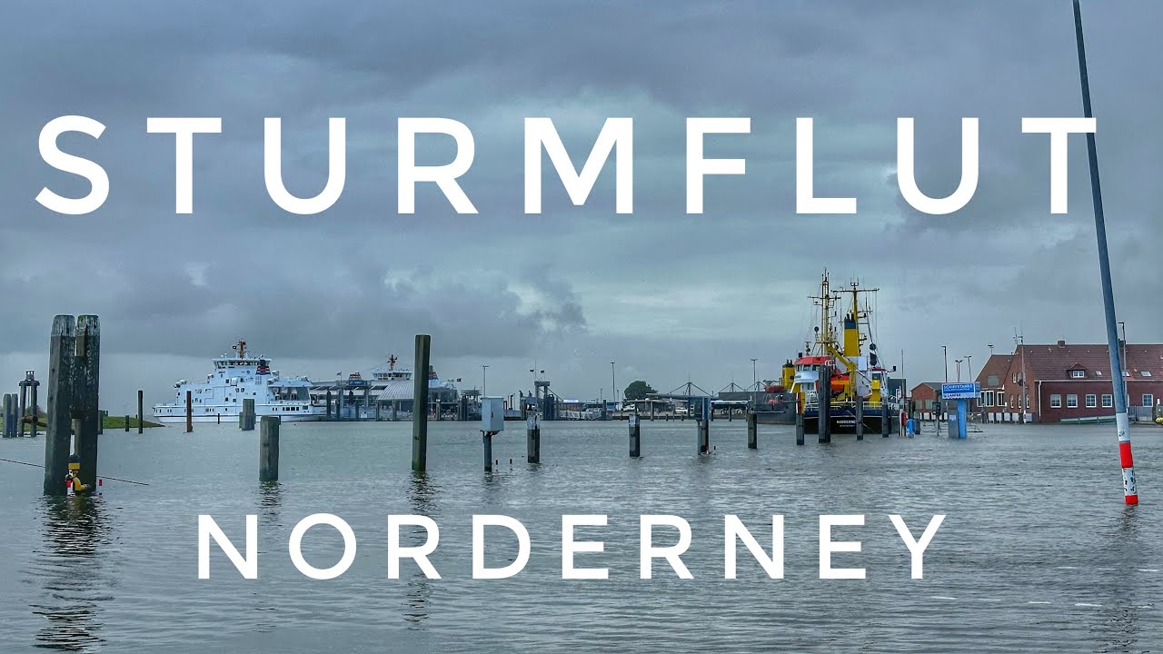 Norderney - Die erste Sturmflut des Herbst 25