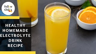 Homemade Electrolyte Drink Recipe