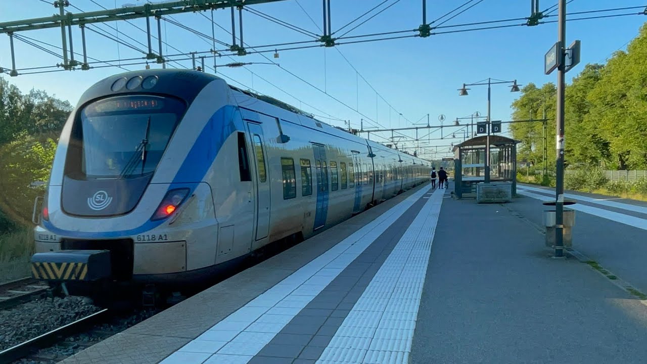 Lördag den 20 juli 2024 06:25 - 06:35 mot: Flemingsberg. Uppsala - Knivsta.