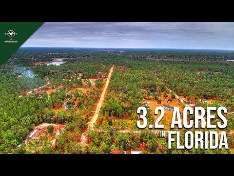 SOLD - 3.2 Acres – Corner Lot With Power, Mobile Homes OK! In Melrose, Putnam County FL