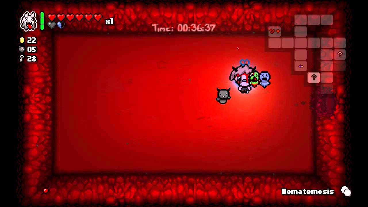 Binding of Isaac: Rebirth Glitch - Dark Bum's Heart Dance