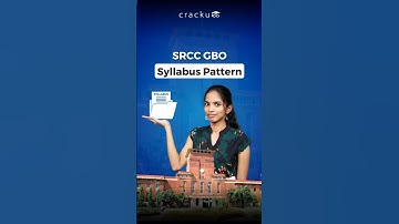 SRCC GBO Syllabus Pattern
