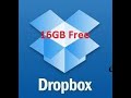 Hướng Dẫn Nâng Cấp Thêm 16GB Dung Lượng Dropbox Miễn Phí