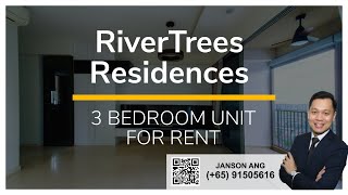 RiverTrees Residences - 3 Bedroom Unit For Rent