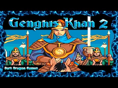 (SMD) Прохождение Genghis Khan II. Сценарий 2 Genghis Khan. часть 1