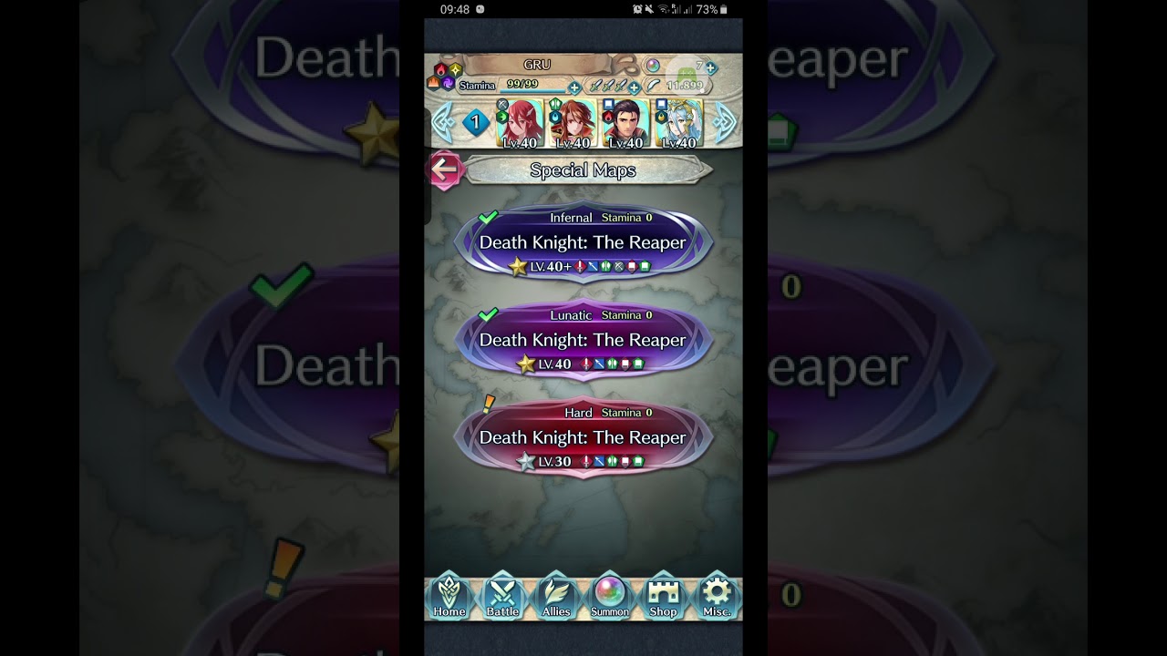 [FEH] [GHB] Death Knight: The Reaper - Infernal with B!Cordelia