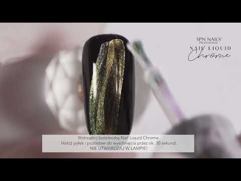 Video: Nail Liquid Chrome Golden Hour 8ml