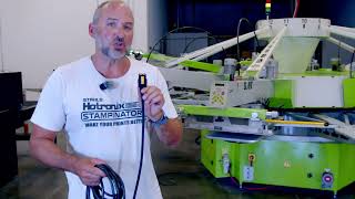Stahls Hotronix Stampinator Installation ROQ ECO, NEXT, OVAL Automatic Screen Printing Presses