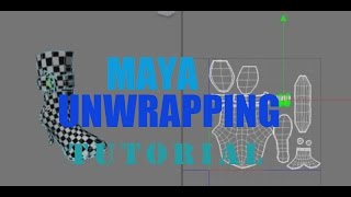 maya unwrapping tutorial|boot| UV unwrapping tutorial for Maya 2015 / 2016 | maya unwrapping