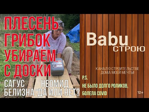 Плесень грибок убрать с доски | Cагус отбеливатель для древесины | Белизна для дерева?