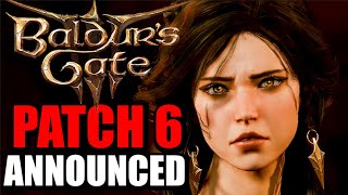 Baldur&#39;s Gate 3 - Patch 6 Announced! Releases Next Week! More Kisses, Improved Honor Mode, &amp; More!