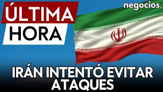 Última Hora I Irán Afirma Que Israel Ofreció Compromiso Sobre Gaza Para Evitar Ataque Con Misiles