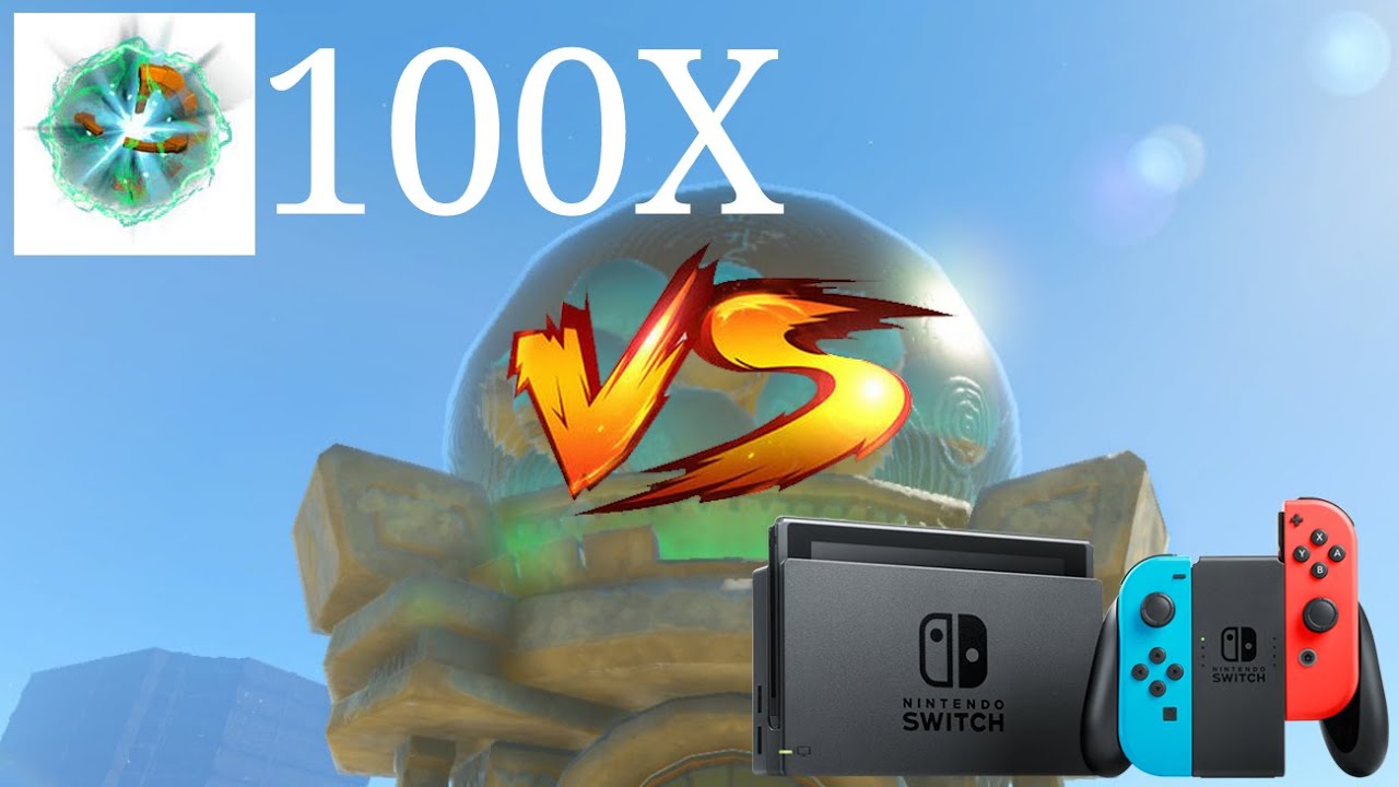 What do 100 Zonai Charges do to a Nintendo Switch? (TOTK)