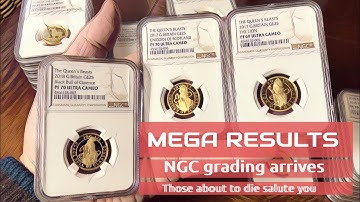 Ave Imperator, morituri te salutant - Let the MEGA NGC grading results begin