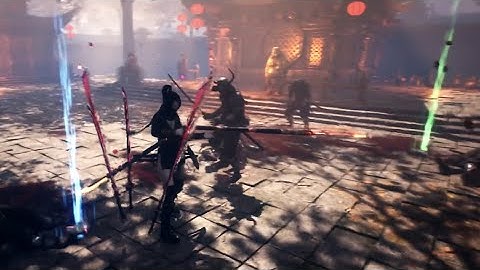 UE4 Hack n Slash Project_Remnant: Air Combos, Ghost Trails, Sprint, Inventory, Loot ft. Lan Fang
