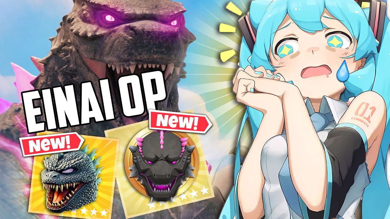 ΕΓΙΝΑ Ο GODZILLA ΚΑΙ ΚΑΤΕΣΤΡΕΨΑ ΤΟ ΝΗΣΙ ΣΤΟ FORTNITE!