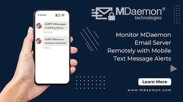 How to Configure SMS Text Message Alerts in MDaemon Email Server