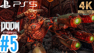 Doom Eternal Gameplay Walkthrough PART 5 (PS5 4K 60FPS) No Commentary
